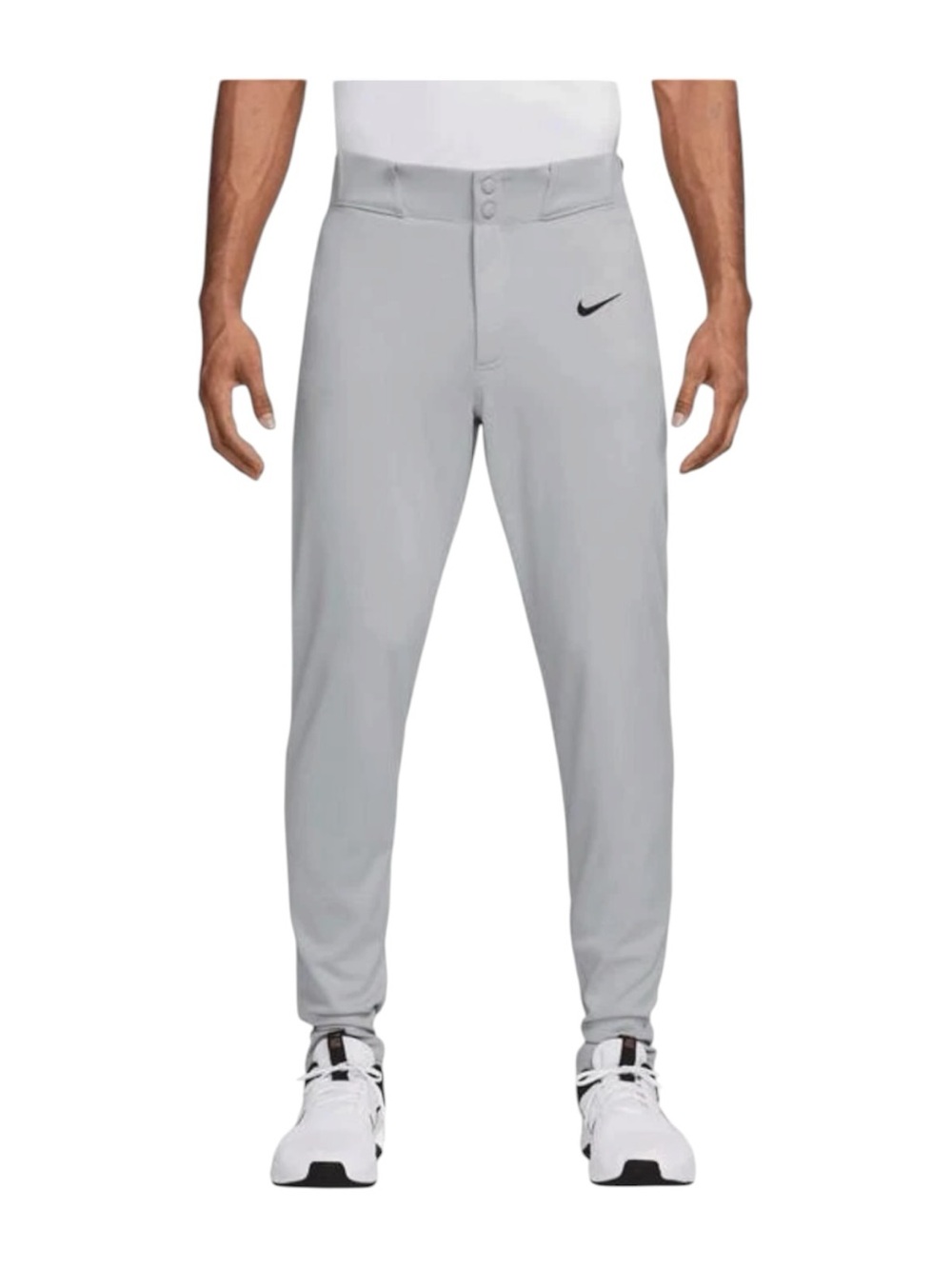 Men's Small S Nike Vapor Select Gray Baseball Pants FZ1373-012 NEW NWT $47